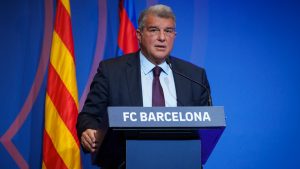 Laporta sobre la posible sanción de la UEFA al Barcelona: '' Estoy convencido de que esto no sucederá''